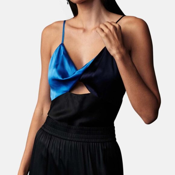 Cami NYC - Edith Cami - Blue Colorbock - Size Large - Picture 2 of 6